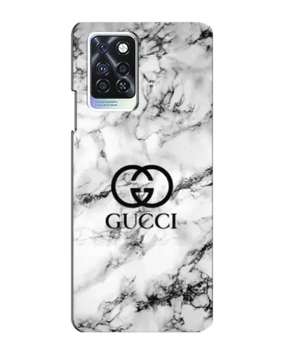 Чехол для Infinix Note 10 Pro с картинкой «Gucci — мраморный шик»