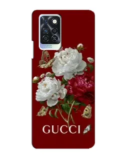 Чехол для Infinix Note 10 Pro с картинкой «Gucci —  сад»