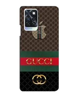 Чехол для Infinix Note 10 Pro с картинкой «Gucci — брендированный десерт»