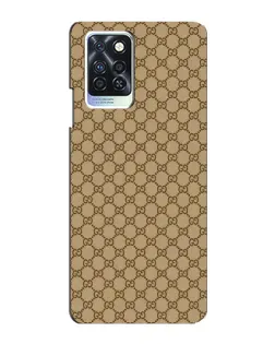 Чехол для Infinix Note 10 Pro с картинкой «Gucci — классический беж»