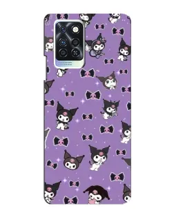 Чохол для Infinix Note 10 Pro з картинкою «Kuromi — патерн» Чохол для Infinix Note 10 Pro з картинкою «Kuromi — патерн»