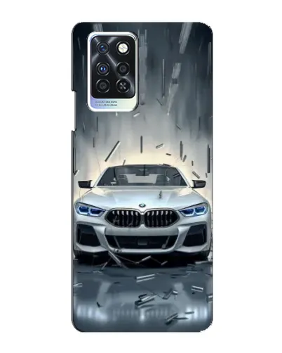 Чехол для Infinix Note 10 Pro с картинкой «BMW в свете фар» Чехол для Infinix Note 10 Pro с картинкой «BMW в свете фар»