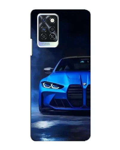 Чехол для Infinix Note 10 Pro с картинкой «Голубая BMW M4» Чехол для Infinix Note 10 Pro с картинкой «Голубая BMW M4»