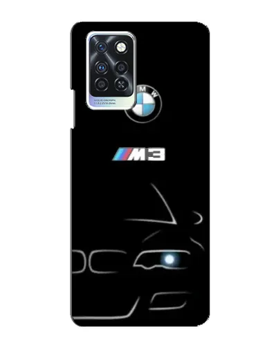 Чехол для Infinix Note 10 Pro с картинкой «Минималистичный принт BMW M3» Чехол для Infinix Note 10 Pro с картинкой «Минималистичный принт BMW M3»