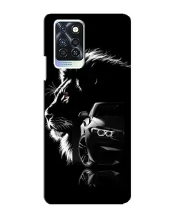 Чохол для Infinix Note 10 Pro з картинкою «BMW та лев» Чохол для Infinix Note 10 Pro з картинкою «BMW та лев»