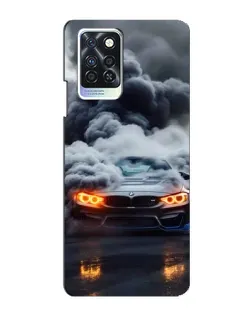 Чохол для Infinix Note 10 Pro з картинкою «BMW у диму» Чохол для Infinix Note 10 Pro з картинкою «BMW у диму»