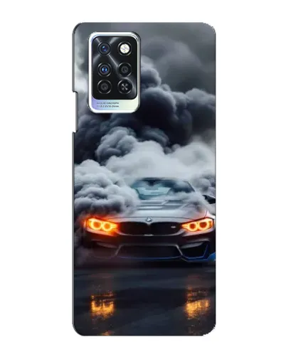 Чехол для Infinix Note 10 Pro с картинкой «BMW в дыму» Чехол для Infinix Note 10 Pro с картинкой «BMW в дыму»