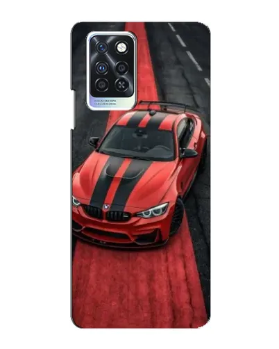 Чехол для Infinix Note 10 Pro с картинкой «BMW на красной дорожке» Чехол для Infinix Note 10 Pro с картинкой «BMW на красной дорожке»