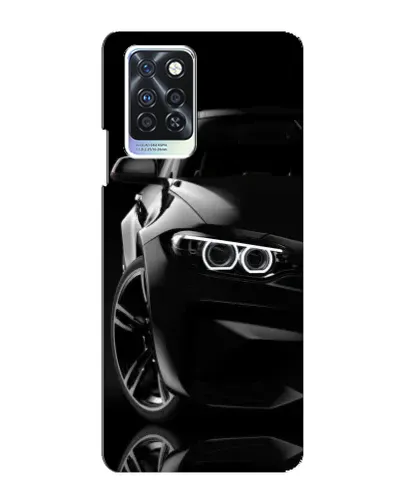 Чехол для Infinix Note 10 Pro с картинкой «Черная BMW — профиль» Чехол для Infinix Note 10 Pro с картинкой «Черная BMW — профиль»