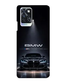 Чохол для Infinix Note 10 Pro з картинкою «BMW крізь нічне місто» Чохол для Infinix Note 10 Pro з картинкою «BMW крізь нічне місто»