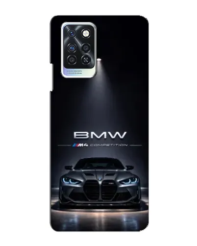 Чехол для Infinix Note 10 Pro с картинкой «BMW сквозь ночной город» Чехол для Infinix Note 10 Pro с картинкой «BMW сквозь ночной город»