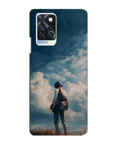 Чехол для Infinix Note 10 Pro с картинкой «Герой PUBG на скале» Чехол для Infinix Note 10 Pro с картинкой «Герой PUBG на скале»