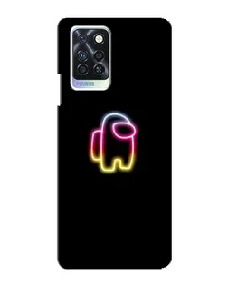 Чехол для Infinix Note 10 Pro с картинкой «Among Us градиент» Чехол для Infinix Note 10 Pro с картинкой «Among Us градиент»
