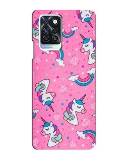 Чехол для Infinix Note 10 Pro с картинкой «Unicorn паттерн розовый» Чехол для Infinix Note 10 Pro с картинкой «Unicorn паттерн розовый»