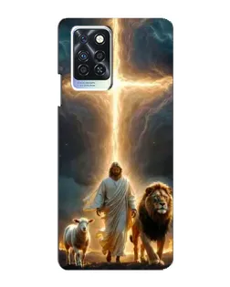 Чехол для Infinix Note 10 Pro с картинкой «Лев Иуды и Свет» Чехол для Infinix Note 10 Pro с картинкой «Лев Иуды и Свет»