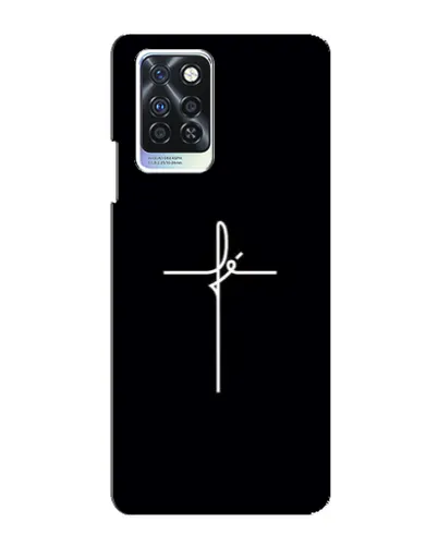 Чехол для Infinix Note 10 Pro с картинкой «Тонкий крест» Чехол для Infinix Note 10 Pro с картинкой «Тонкий крест»
