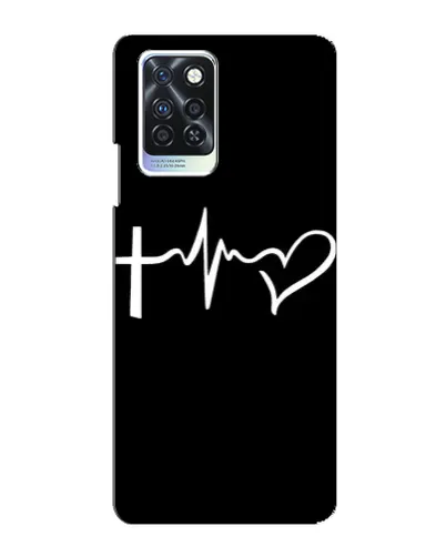 Чехол для Infinix Note 10 Pro с картинкой «Пульс веры» Чехол для Infinix Note 10 Pro с картинкой «Пульс веры»