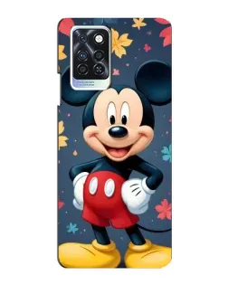 Чехол для Infinix Note 10 Pro с картинкой «Осенний Mickey Mouse»