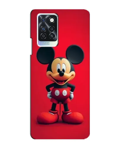 Чехол для Infinix Note 10 Pro с картинкой «Mickey в полный рост»