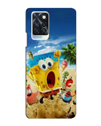 Чехол для Infinix Note 10 Pro с картинкой «Развлечения на пляже»