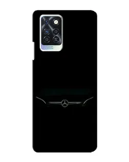 Чехол для Infinix Note 10 Pro с картинкой «Mercedes Stealth Look»
