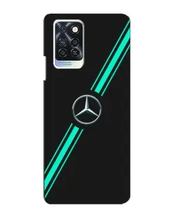 Чехол для Infinix Note 10 Pro с картинкой «Спортивные линии Mercedes» Чехол для Infinix Note 10 Pro с картинкой «Спортивные линии Mercedes»