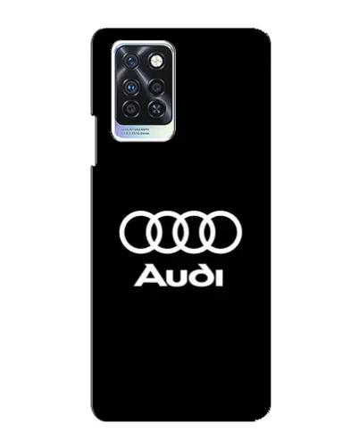 Чехол для Infinix Note 10 Pro с картинкой «Классическое лого Audi»