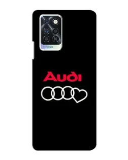 Чохол для Infinix Note 10 Pro з картинкою «Логотип Audi Heart» Чохол для Infinix Note 10 Pro з картинкою «Логотип Audi Heart»