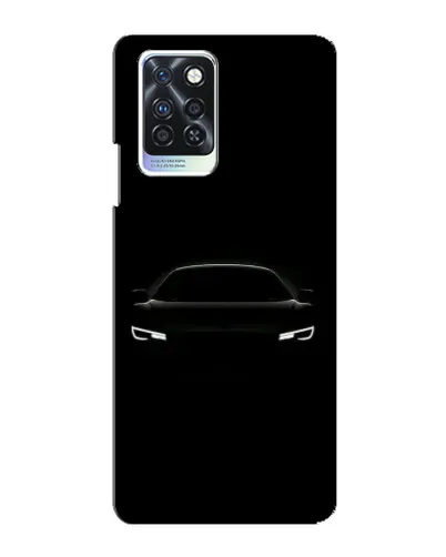 Чехол для Infinix Note 10 Pro с картинкой «Взгляд Audi в темноте»