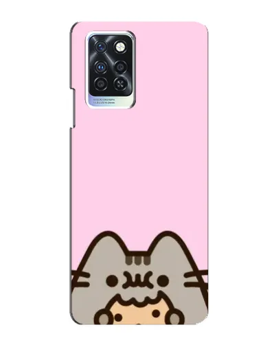 Чехол для Infinix Note 10 Pro с картинкой «Pusheen и печенье» Чехол для Infinix Note 10 Pro с картинкой «Pusheen и печенье»