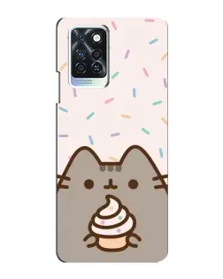 Чехол для Infinix Note 10 Pro с картинкой «Пушин с кексом» Чехол для Infinix Note 10 Pro с картинкой «Пушин с кексом»