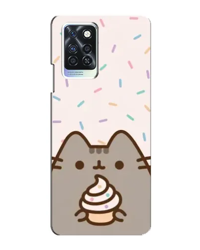 Чехол для Infinix Note 10 Pro с картинкой «Пушин с кексом» Чехол для Infinix Note 10 Pro с картинкой «Пушин с кексом»