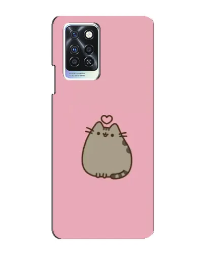 Чехол для Infinix Note 10 Pro с картинкой «Pusheen сердце» Чехол для Infinix Note 10 Pro с картинкой «Pusheen сердце»