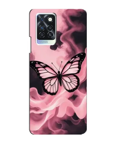 Чехол для Infinix Note 10 Pro с картинкой «Бабочка в дыму» Чехол для Infinix Note 10 Pro с картинкой «Бабочка в дыму»