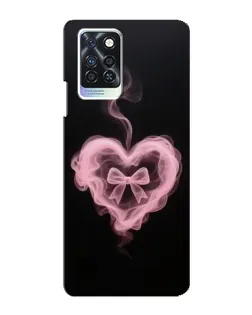 Чехол для Infinix Note 10 Pro с картинкой «Дымчатое сердце»