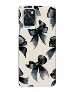 Чехол для Infinix Note 10 Pro с картинкой «Банты Coquette»