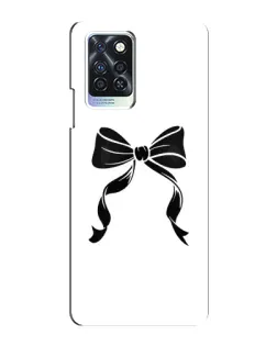 Чехол для Infinix Note 10 Pro с картинкой «Классический бант»