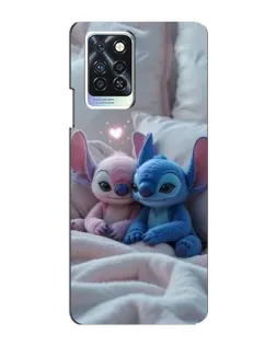 Чехол для Infinix Note 10 Pro с картинкой «Плюшевые Стич Ангел» Чехол для Infinix Note 10 Pro с картинкой «Плюшевые Стич Ангел»