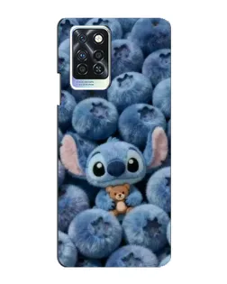 Чехол для Infinix Note 10 Pro с картинкой «Стич и голубика» Чехол для Infinix Note 10 Pro с картинкой «Стич и голубика»