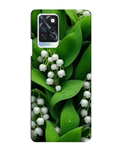Чехол для Infinix Note 10 Pro с картинкой «Ландыши в зелени»