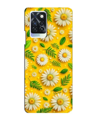 Чехол для Infinix Note 10 Pro с картинкой «Ромашковое солнце»