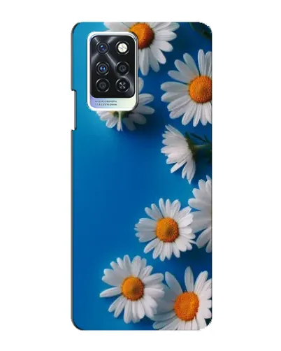 Чехол для Infinix Note 10 Pro с картинкой «Белоснежные маргаритки»