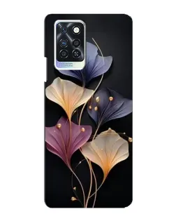 Чехол для Infinix Note 10 Pro с картинкой «Лиловые цветы грации» Чехол для Infinix Note 10 Pro с картинкой «Лиловые цветы грации»