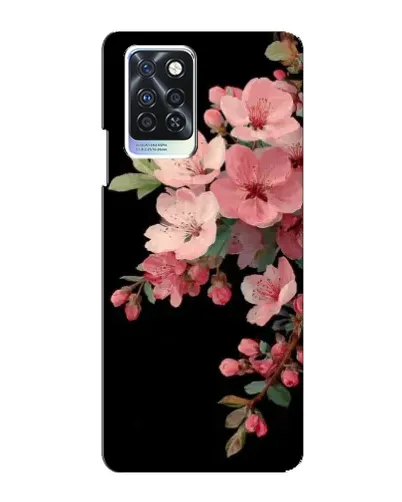 Чехол для Infinix Note 10 Pro с картинкой «Розовая ветка сакуры»