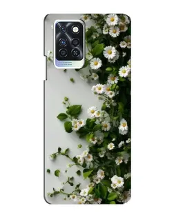 Чехол для Infinix Note 10 Pro с картинкой «Ветка мелких белых цветов» Чехол для Infinix Note 10 Pro с картинкой «Ветка мелких белых цветов»