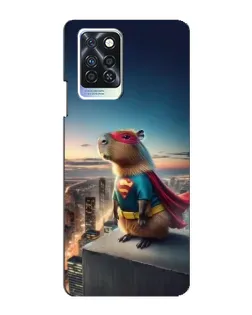 Чехол для Infinix Note 10 Pro с картинкой «Капи-мен супергерой» Чехол для Infinix Note 10 Pro с картинкой «Капи-мен супергерой»
