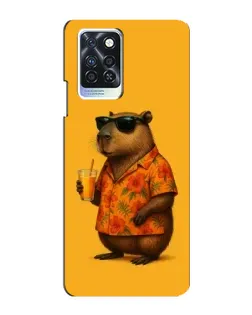 Чехол для Infinix Note 10 Pro с картинкой «Капибара на отдыхе» Чехол для Infinix Note 10 Pro с картинкой «Капибара на отдыхе»