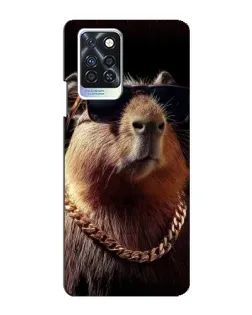 Чехол для Infinix Note 10 Pro с картинкой «Капибара золотая цепь» Чехол для Infinix Note 10 Pro с картинкой «Капибара золотая цепь»