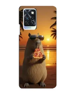 Чехол для Infinix Note 10 Pro с картинкой «Капибара с пиццей» Чехол для Infinix Note 10 Pro с картинкой «Капибара с пиццей»