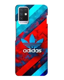 Чохол для Infinix Note 10 з картинкою «Абстракція Adidas»